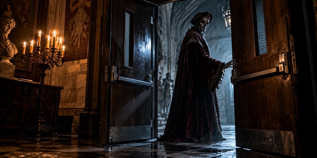 Hampton Court’s Skeletor: The Ghost Security Cameras Were Not Supposed to Catch