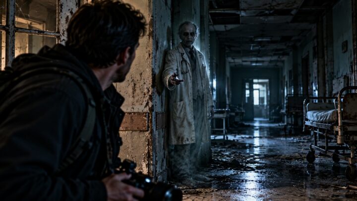 The Hospital Closed. Years Later, a Doctor Was Still Walking the Corridors