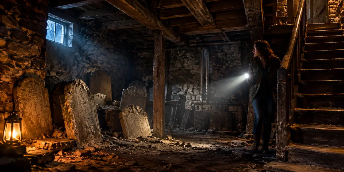 They Found Tombstones in the Basement. Years Later, the Family Abandoned the House.