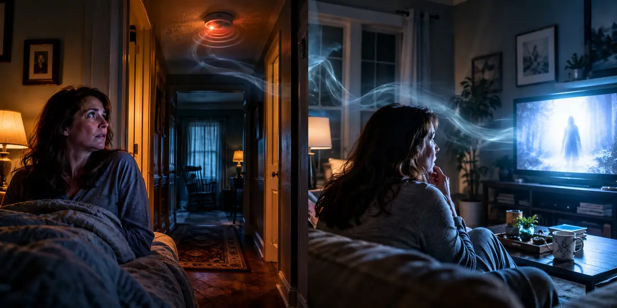 Her Dead Husband Kept Setting Off the Smoke Alarms. Even After She Moved