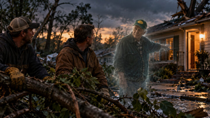 Her Husband Died Four Years Ago. He Came Back to Save Her