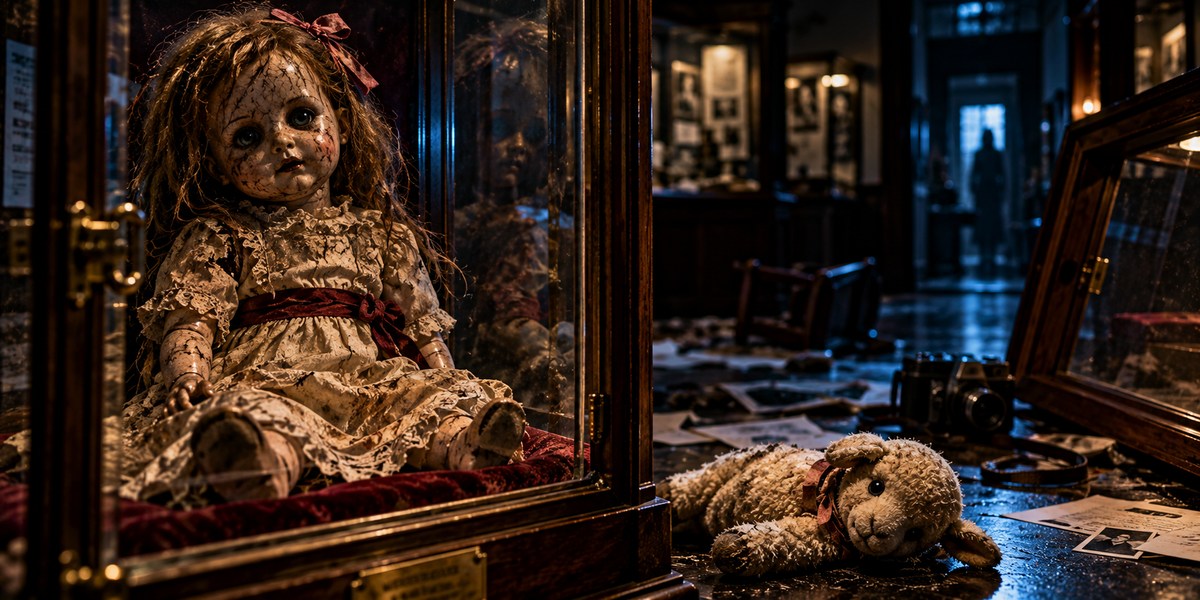 Mandy the Haunted Doll: The Museum Put Her Behind Glass. Things Still Kept Moving.