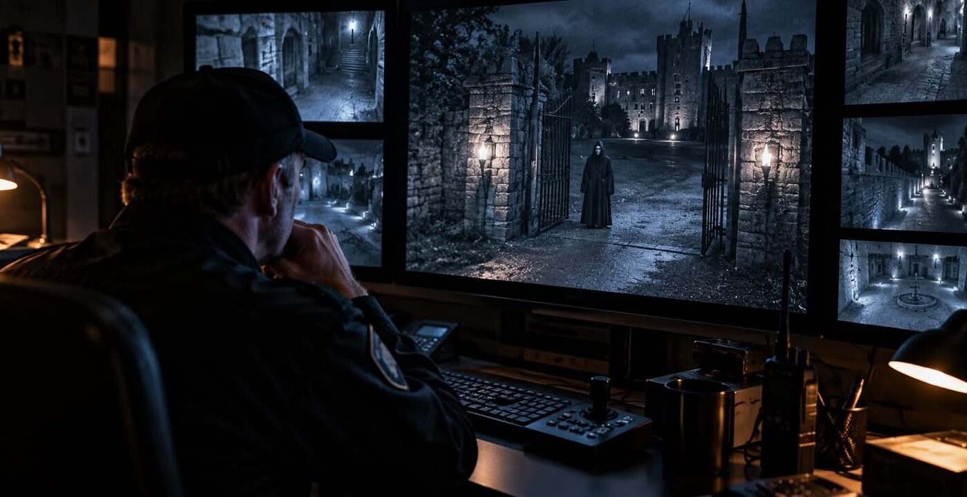 A Figure Appeared on Chester Castle’s Camera