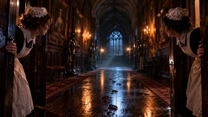 The Footsteps at Warwick Castle Kept Walking Through an Empty Corridor
