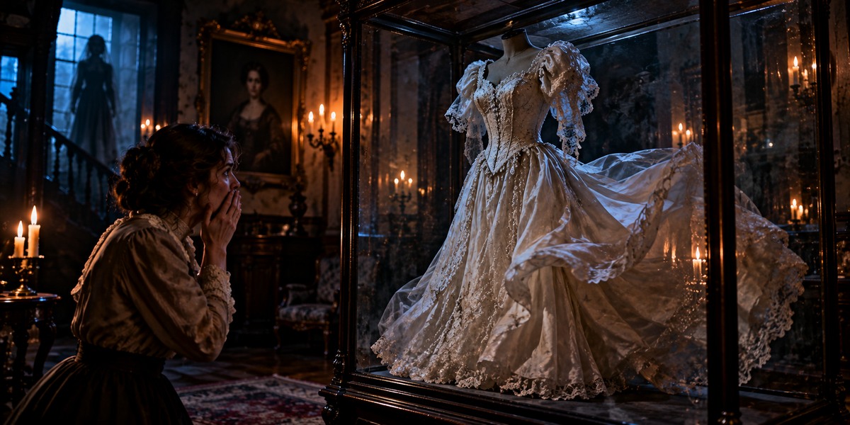 They Put a Wedding Dress in Anna Baker’s Room. Visitors Said Something Invisible Started Wearing It.